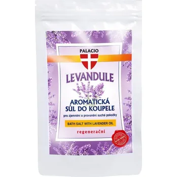 Koupelová sůl PALACIO Levandulová koupelová sůl, 200 g
