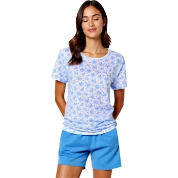 Dámské pyžamo FOLTÝN Dámské Pyžamo Krátké DPK90 Velikost: 5XL