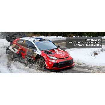 autíčko Toyota GR Yaris Rally1 - Rallye Monte Carlo 2026 #5 Pajari - Salminen 1:43 IXO
