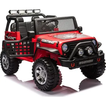 autíčko RKToys Elektrické auto Jeep BEAST 4x4 červené