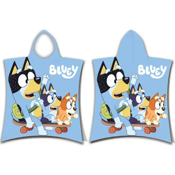Dětské pončo BLUEY SKATE 50x115 cm