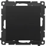 Kryt zaslepovací s kovovým třmenem (přístroj s krytem) černá matná TPS.01/149