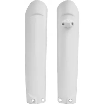 Kryty přední vidlice POLISPORT white BD pro KTM EXC-F 350