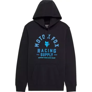 Pánská mikina Fox Local Racer Pullover Hoodie black S
