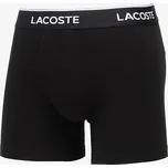 Boxerky LACOSTE 3-Pack Boxer Brief Black M