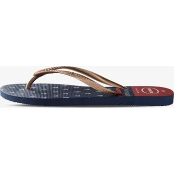 Dámské žabky HAVAIANAS SLIM NAUTICAL NAVY RED EUR 35-36 1583201