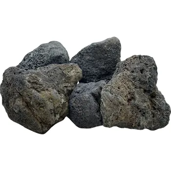 Dekorace do akvária Černé lávové kameny 3255g (ID Z07814)
