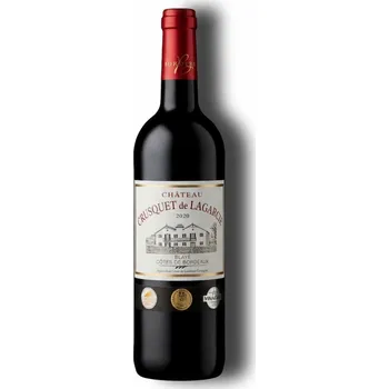 Víno Červené víno Chateau Crusquet de Lagarcie Château Crusquet de Lagarcie 2020, Blaye, Côtes de Bordeaux