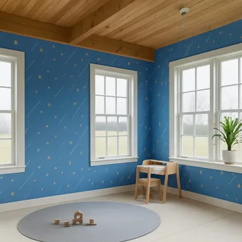 Tapeta Samolepicí tapeta noční obloha, hvězdy (45 cm) – kód 0044P