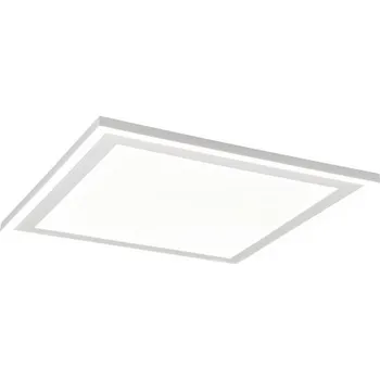 Trio R67214331 LED stropní svítidlo Carus 1x20W+9W | 3400lm+1500lm | 4000K - oddělené vypínače, bílá + Trio 983-3400 3x LED žárovka TROPFEN 1x4W | E14 | 470lm | 3000K