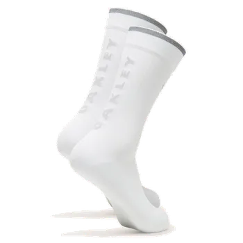 Pánské ponožky Ponožky OAKLEY CADENCE SOCKS 2.0 White M
