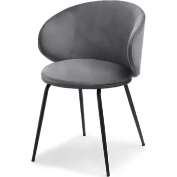 Jídelní židle Jídelní židle FLORIA - grafitová / černá