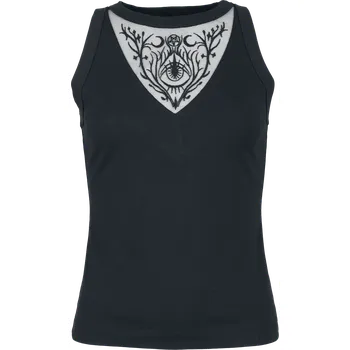 Top Gotika z Gothicana by EMP - The Void - Ženy - černá