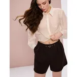 Sinsay - Rovné šortky - béžová - 177HC-80X - 177HC-80X-S