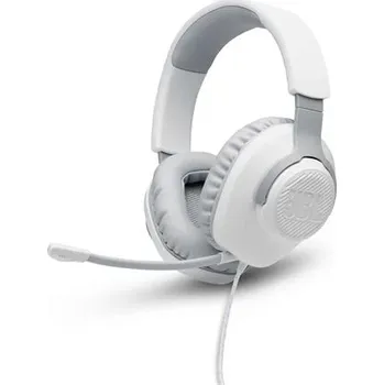 Sluchátka JBL QUANTUM100WHT - drátová sluchátka QUANTUM100WHT