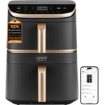 CS1 Cosori Turbo Tower Pro Smart Samostarný 10,8 l Samostatné 2630 W Horkovzdušná fritéza Černá, Zlato
