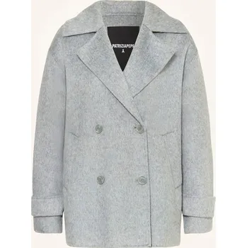 Dámský kabát Patrizia Pepe Dámský Vlněný Kabát, světle šedá, 40