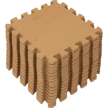 Hrací deka Rialto Baby Hrací podložka puzzle Brown 120x120cm