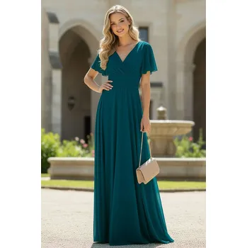 Dámské šaty TopMode Společenské tylové maxi šaty 1172424