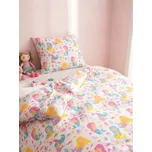 Sinsay - Bavlněné dětské povlečení s motivem mořských pann - růžová - 610JU-30X - 610JU-30X-ONE