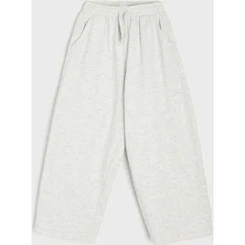 Oblečení a móda Sinsay - Tepláky se širokými nohavicemi - šedá - 912HL-09M - 912HL-09M-164