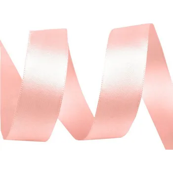 Stuha Atlasová stuha oboulící svazky po 5 m šíře 24 mm, malé, 220 meruňka