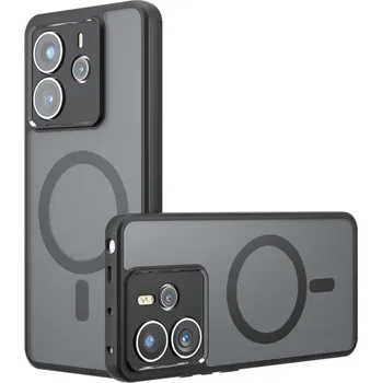 Pouzdro na mobilní telefon Techsuit PureFrost MagSafe Xiaomi Redmi Note 14 4G Standard matná černá