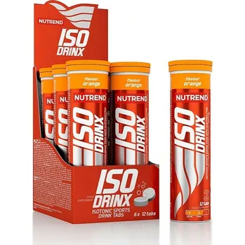 Doplněk stravy nápoj Nutrend Isodrinx Tabs, 12 tablet - pomeranč 501367