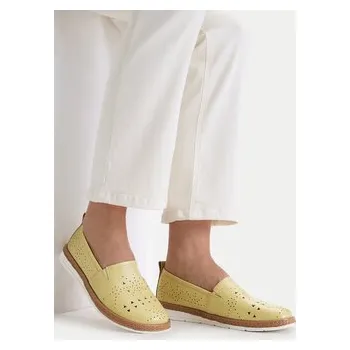 Dámské polobotky Polobotky Lasocki CEO-WI23-LYLA-02 Žlutá 37