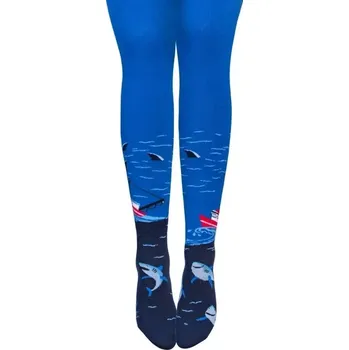 Dámské punčochy Chlapecké punčochy Žraloci G - 128-134 / modrá