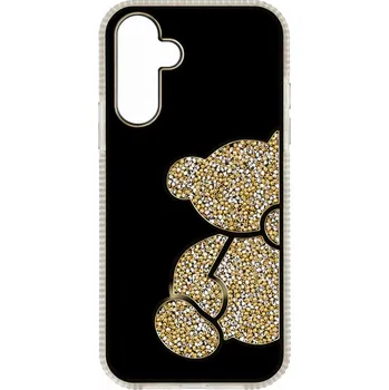 Pouzdro na mobilní telefon Zadní kryt Teddy Bear pro Samsung Galaxy A57 5G zlatý