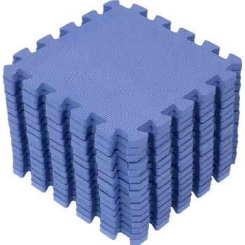 Hrací deka Rialto Baby Hrací podložka puzzle Blu 120x120cm