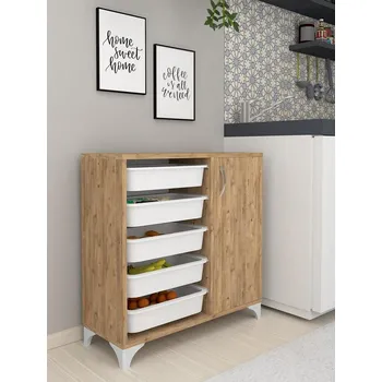 Komoda Multifunkční skříňka 1D xali borovice