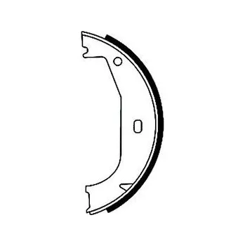 Brzdová čelist Sada brzdových čelistí, parkovací brzda PAGID H8895N