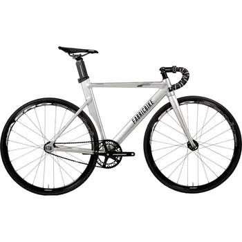 FABRICBIKE Aero - Fixie Bike hliníkový rám karbonová vidlice 28" - Grey ŠEDÁ 2025