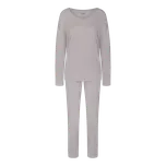 Dámské pyžamo Timeless Sensuality PK LSL - GRAY - šedé 7816 - TRIUMPH Silent Grey 40