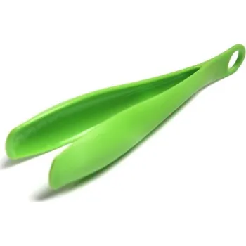 Kuchyňská pinzeta Plastové kuchyňské kleště zelená