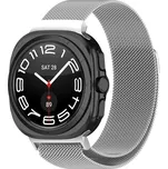 Techsuit řemínek pro Samsung Galaxy Watch Ultra 47mm Watch Ultra 2 stříbrný