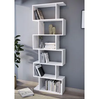 regál Policový regál ANDREW 6 barva bílá