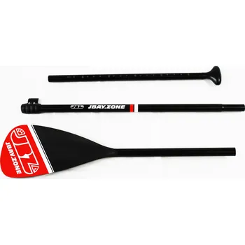 Vodácké vybavení Pádlo Jbay Zone Red Edition 3 dílné, 165-215cm