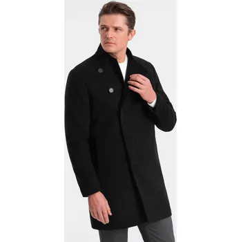 Pánský zimní kabát Pánský kabát Ombre Ombre černá 1717049