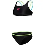 Dívčí plavky Arena SOLID 8/9 Černá, Mix