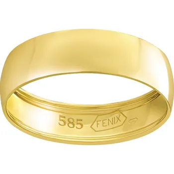 Prsten Zlatý snubní prsten POESIA ze žlutého zlata