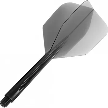 Příslušenství pro šipky Condor Letky Zero Stress - Small - Long - Clear Black CN039