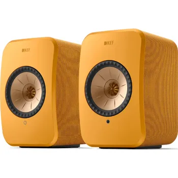 KEF LSX II - amber haze