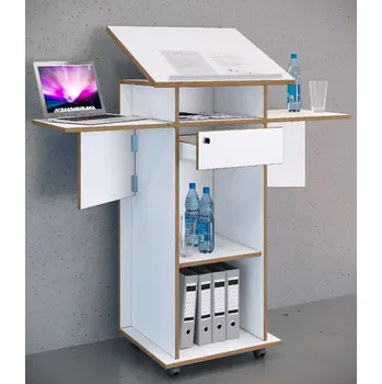 Psací stůl VCM Stůl „Salia M“, bílý 497015