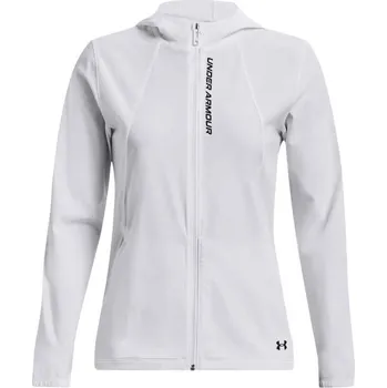 Běžecké oblečení Dámská běžecká bunda Under Armour OUTRUN THE STORM sm Bílá, Černá
