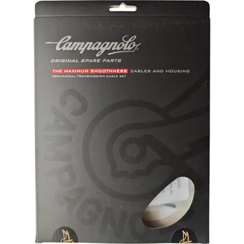 Lanko pro jízdní kolo Bowdeny+lanka Campagnolo ErgoPower Maximum Smoothness, BLACK (sada - universální)