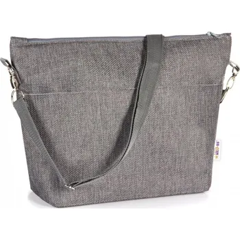 Baby Nellys Taška na kočárek My love, Baby Nellys - grafitová