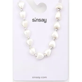 Náhrdelník Sinsay - Náhrdelník - sříbrná - 576IM-SLV - 576IM-SLV-ONE